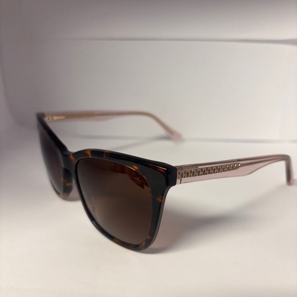 Nicole Miller New York BLYTHE C02 Tortoise Sunglasses Women's Designer Shades